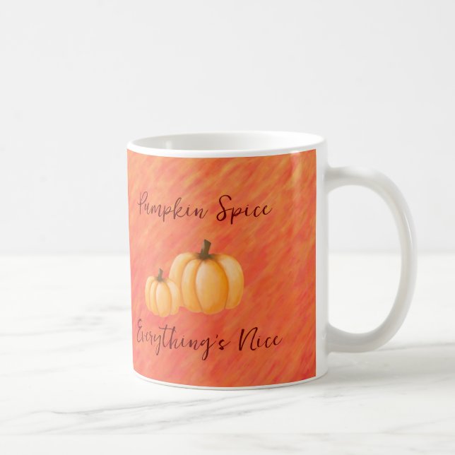 Autumn Vibes-Pumpkin Spice- Coffee Mug (Right)