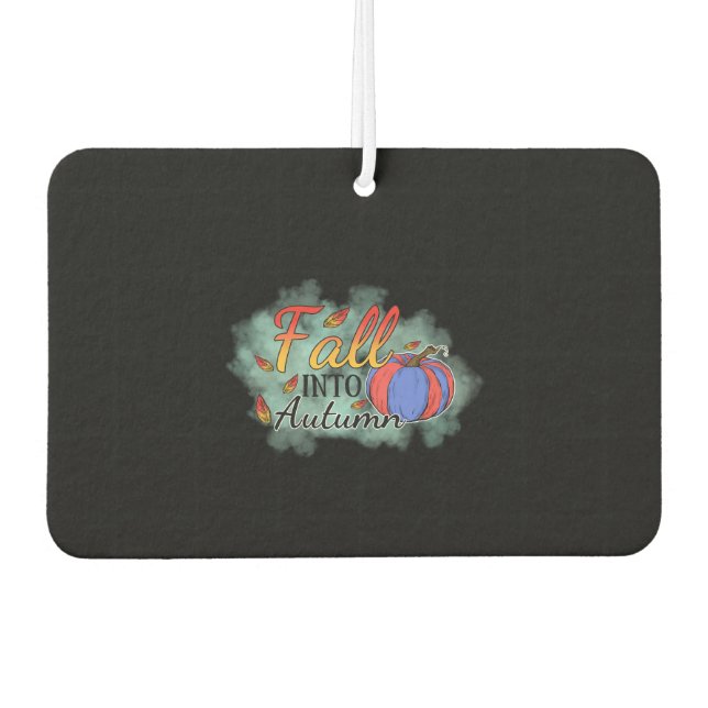 Autumn vibes Revelin Car Air Freshener (Front)