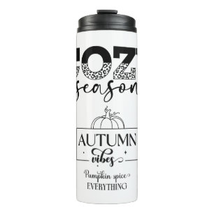 Autumn Vibes Thermal Tumbler