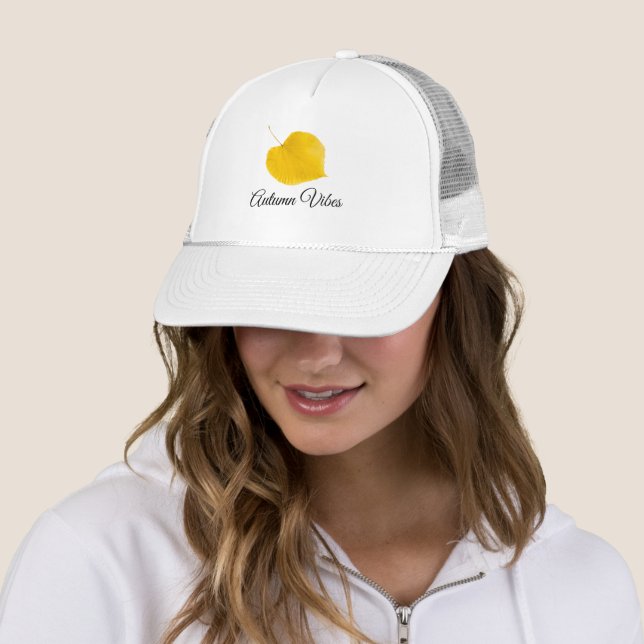Autumn vibes trucker hat (In Situ)