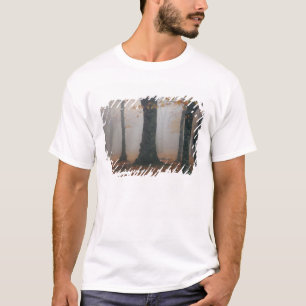 Autumn view of foggy forest, Grandfather 2 T-Shirt