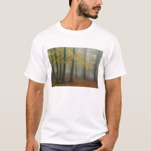 Autumn view of foggy forest, Grandfather 3 T-Shirt