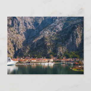 Autumn View of Kotor, Montenegro Postcard