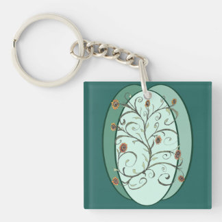 Autumn Vine Key Ring