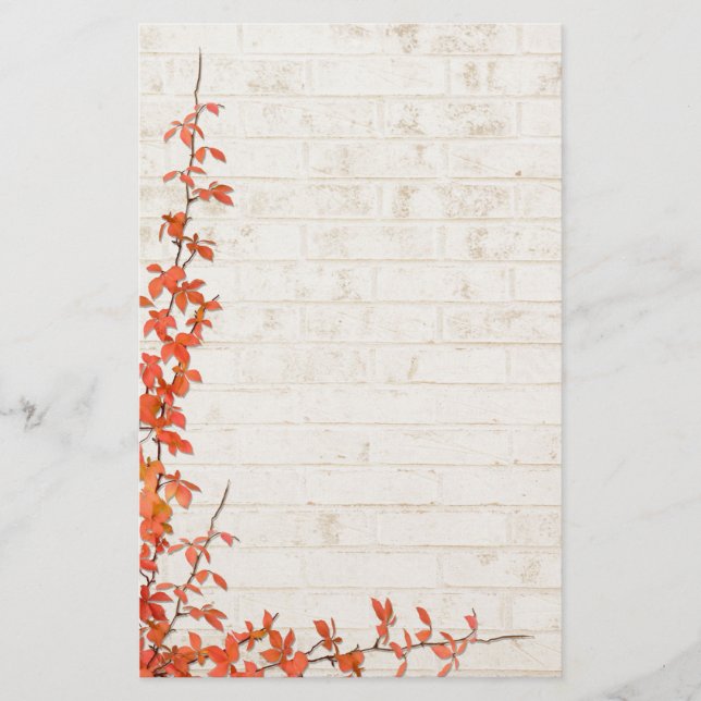 Autumn Vine Wedding Stationery (Front)