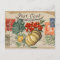 AUTUMN VINTAGE COLLAGE POSTCARD