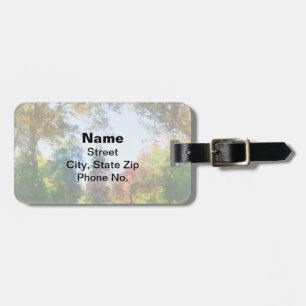Autumn Vista Luggage Tag