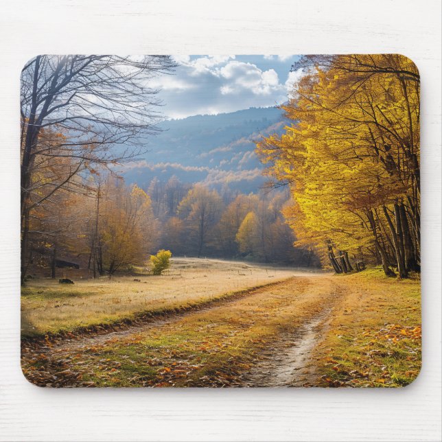 Autumn Walk  Mouse Pad (Front)
