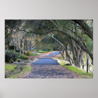 "Autumn Walk" Poster