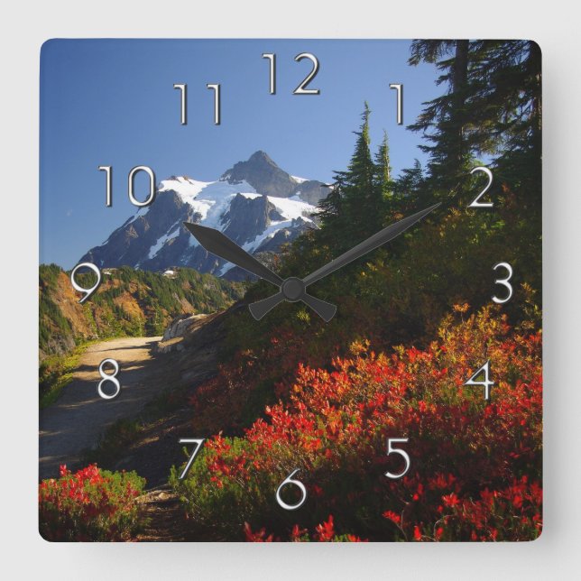Autumn wall clock (Front)
