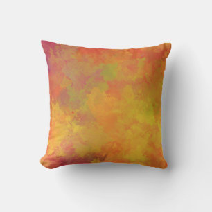 Autumn Watercolor – Cozy Fall Artistic Vibes Cushion