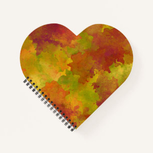 Autumn Watercolor Journal – Fall Colours Backgroun