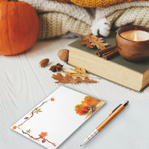 Autumn Watercolor Notepad