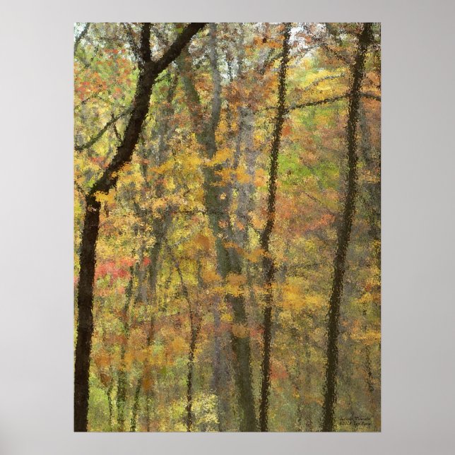 Autumn Watercolor Poster (Front)
