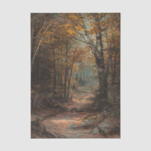 Autumn Waterfall by Susie Barstow Tissue Paper