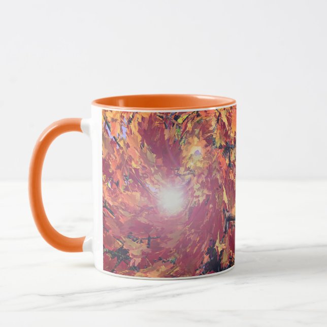Autumn Whirl Mug (Left)