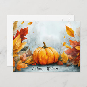 'Autumn Whispers' Postcard