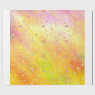 autumn whispers wrapping paper