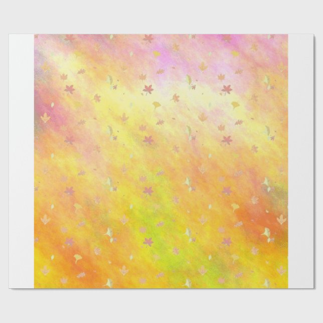 autumn whispers wrapping paper (Flat)