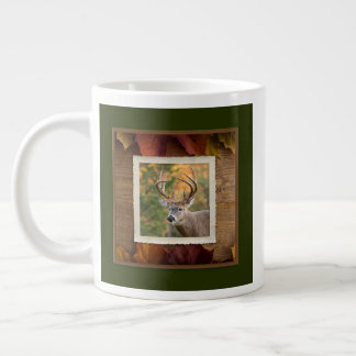 Autumn Whitetail Buck #3 Large Coffee Mug
