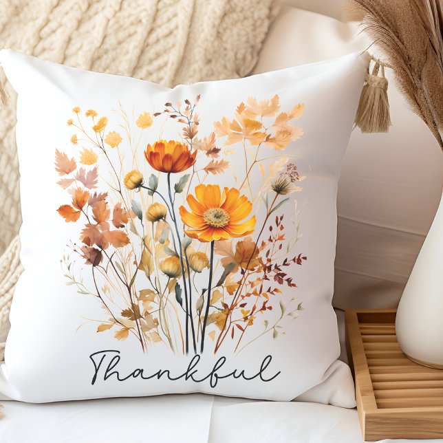 Autumn Wildflower  Cushion (Creator Uploaded)