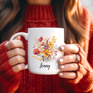 Autumn Wildflower Mug