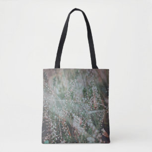 Autumn wildflowers tote bag