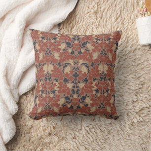 Autumn William Morris Style Pattern Cushion