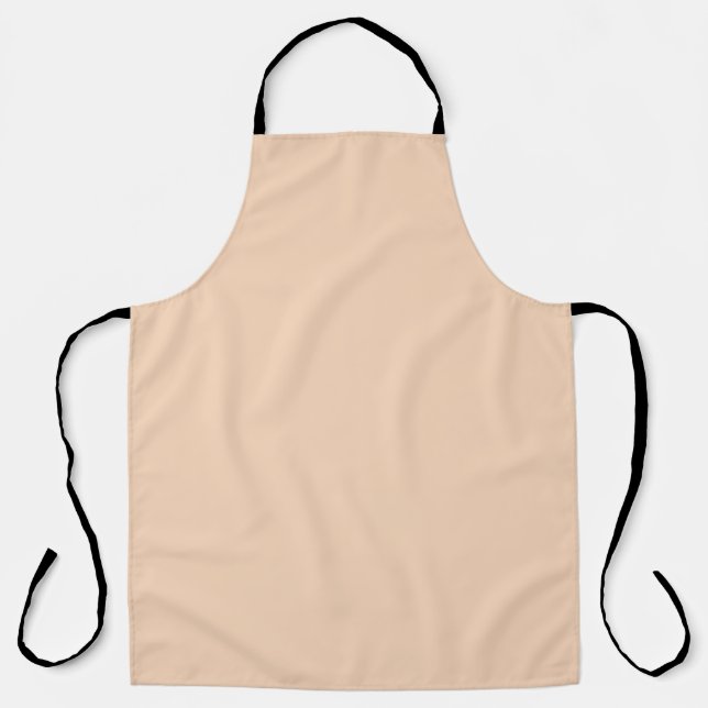 Autumn Winter Colour Tender Peach Apron (Front)