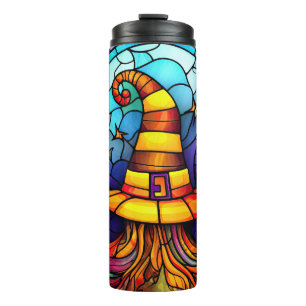 Autumn Witches Hat  Thermal Tumbler