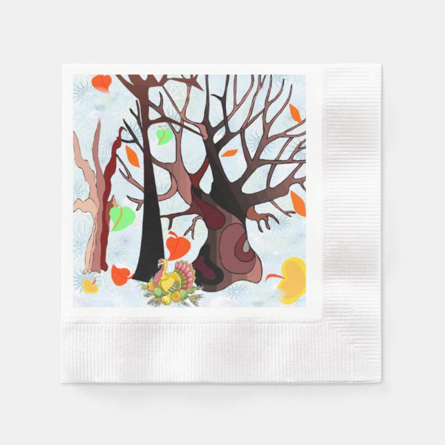 Autumn Wonderland - Napkin (Front)