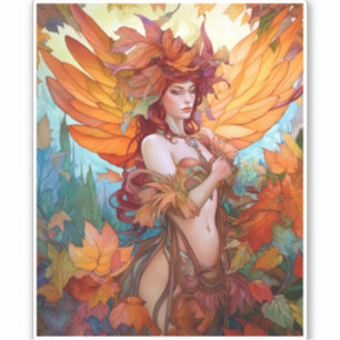 Autumn Woodland Fairy Fantasy Art