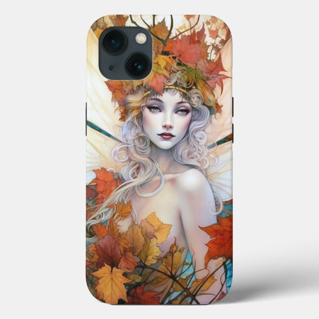 Autumn Woodland Fairy Fantasy Art Case-Mate iPhone Case (Back)