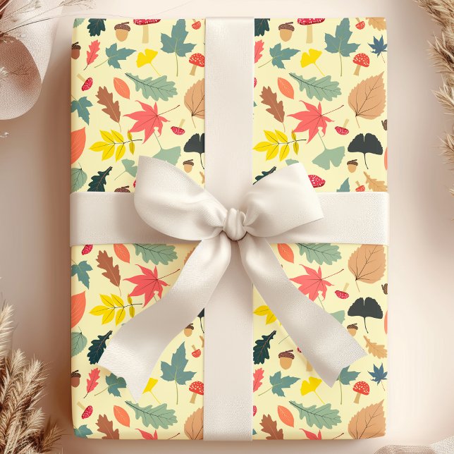 Autumn Woodland Whimsy Wrapping Paper (Creator Uploaded)