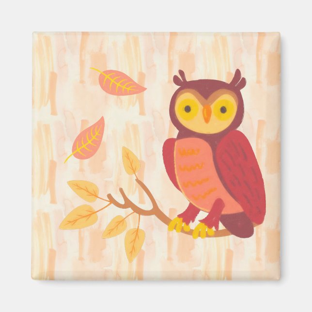 Autumn Woods Magnet (Front)