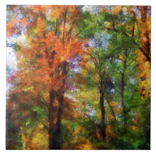 Autumn Woods Tile