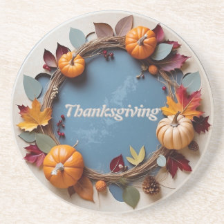 Autumn Wreath Coaster
