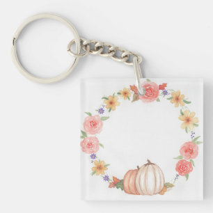 Autumn Wreath Key Ring