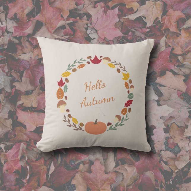 Autumn Wreath Pillow (Autumn Wreath Pillow)