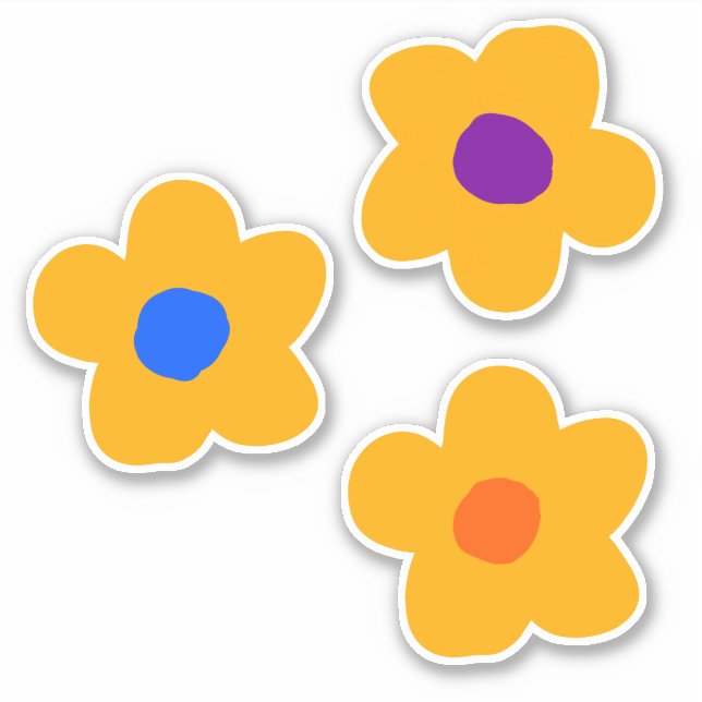 Autumn Yellow Flowers (Front)