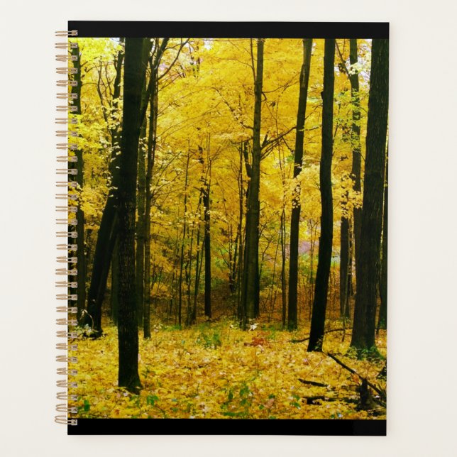 Autumn Yellow Forest Planner (Front)