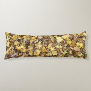 Autumn Yellow Leaves Collection Body Cushion