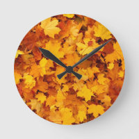 Autumn Yellow Maple Leaves