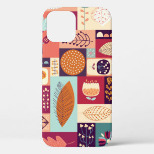 Autumnal decorative background iPhone 12 case