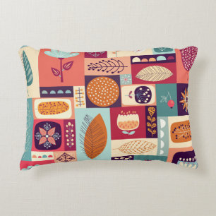 Autumnal Decorative Vintage Background Art Cushion