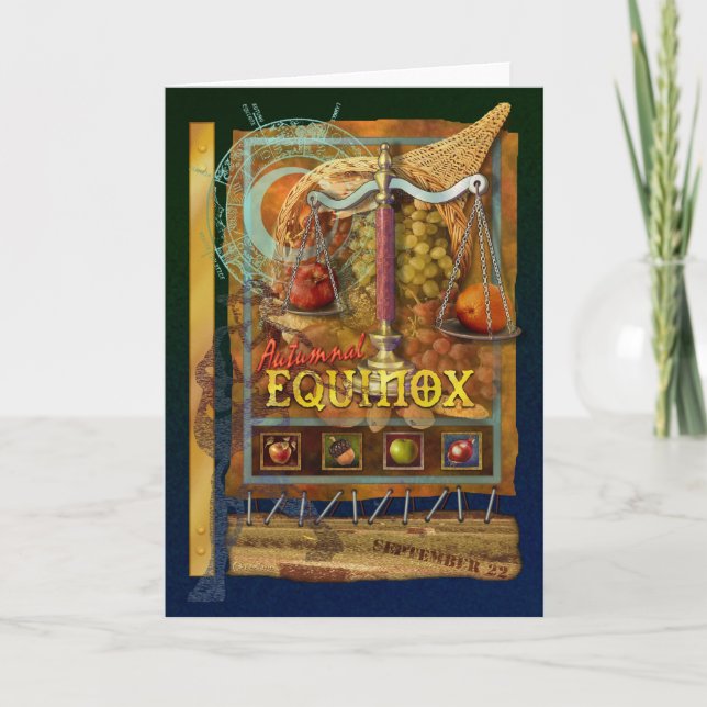 Autumnal Equinox Card (Front)