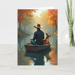 Autumnal Fathers Day Card