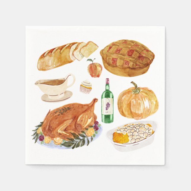 Autumnal Feast Napkin (Front)