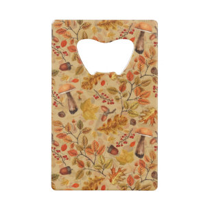 Autumnal forest on ochre