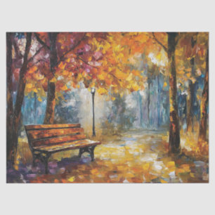 Autumnal Glow Fall Forest Decoupage Tissue Paper